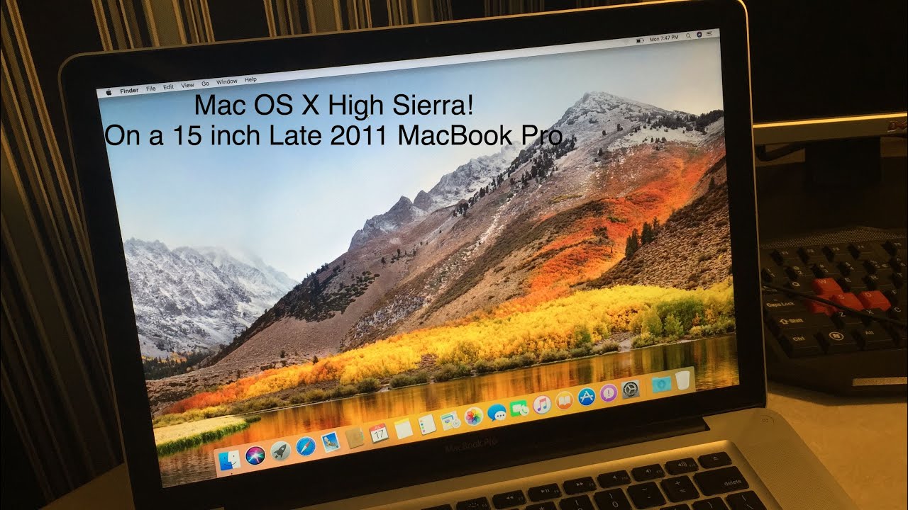 Mac Sierra For Macbook Pro 2011